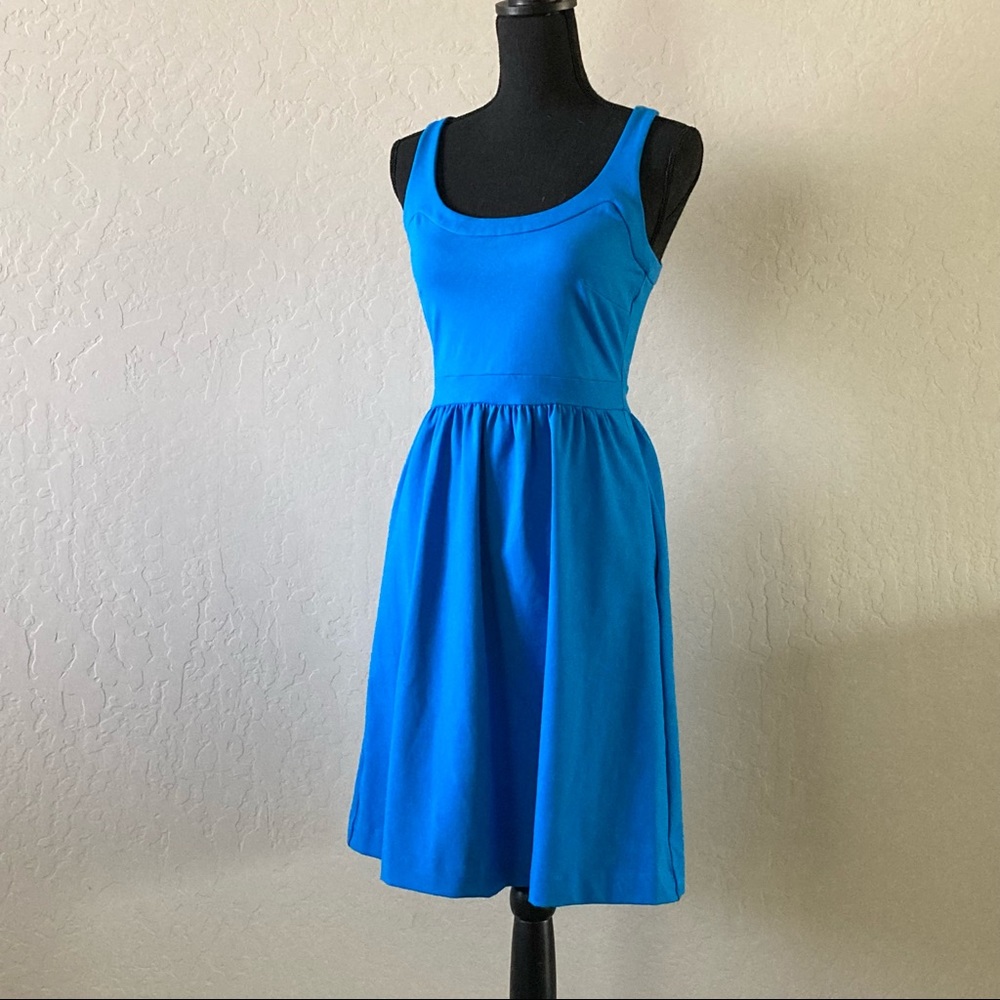 Cynthia Rowley Sleeveless Scoop Neck Fit and Flare Mini Dress / Size Small